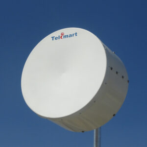 4.9 - 5.9 GHz 26dBi (2 Foot) 2x2 MIMO  Shroud Dish Antenna