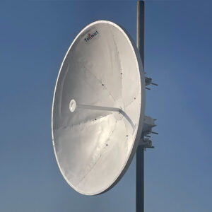 4.9 - 5.9 GHz, 35dBi (4 Foot) 2x2 MIMO Marine Grade Dish Antenna